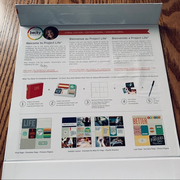 🆕 PROJECT Life Kit Coral Edition —Sealed - Picture 2 of 4